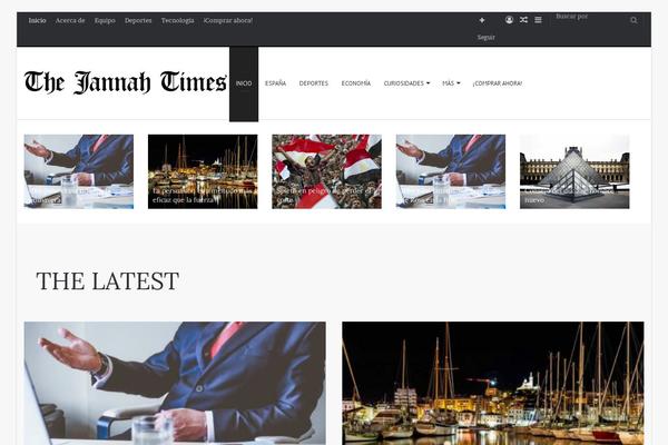 ignacioch.es site used Jannah