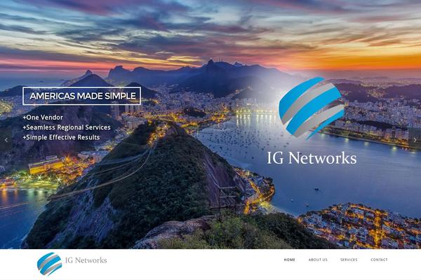 Eight Degree theme site design template sample