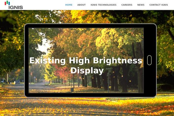 Awake theme site design template sample