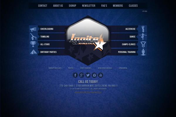 igniteathleticsreno.com site used Ignite