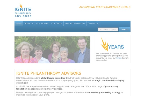 Foundation theme site design template sample