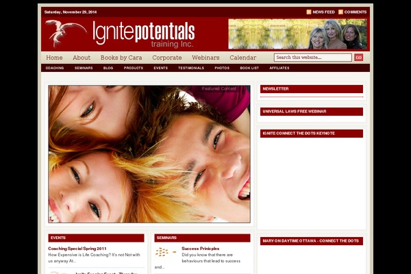 ignitepotentials.com site used Lifestyle 3.0