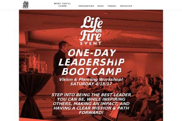 Salient Child theme site design template sample