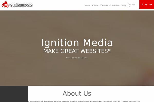 Site using Go_portfolio plugin