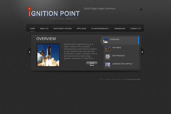 Polished theme site design template sample