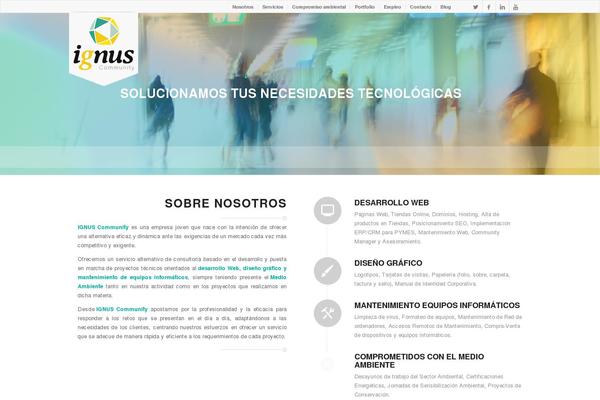 BeTheme Child theme site design template sample