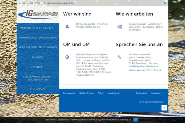 Vertikal theme site design template sample