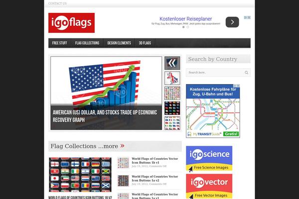 avenue theme site design template sample