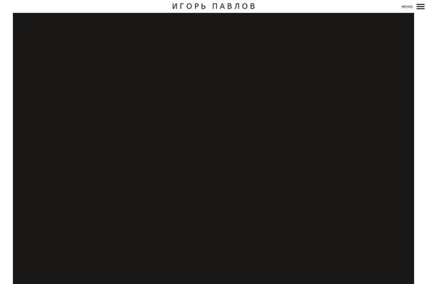 BORDER theme site design template sample