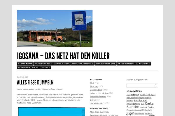 Site using WordPress Video Player plugin