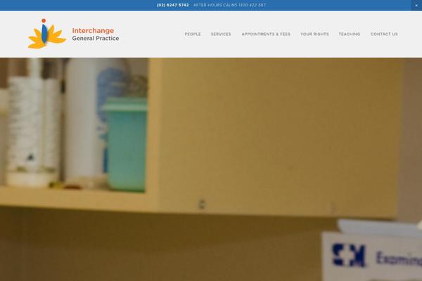 Karma theme site design template sample