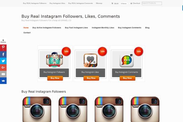 Site using Appleicons plugin