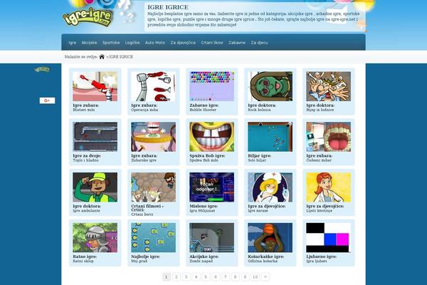 Nano theme site design template sample