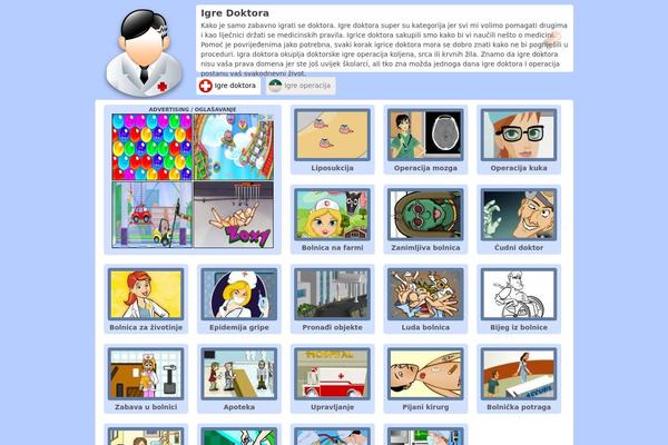 Nano theme site design template sample