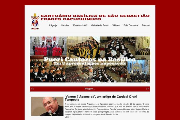 igrejadoscapuchinhos.org.br site used Revelation-theme