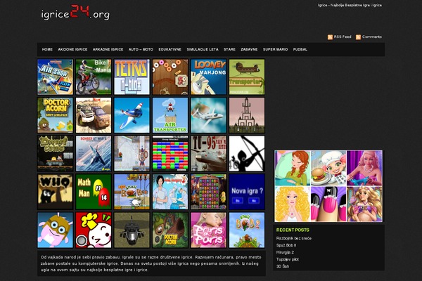 Triqui theme site design template sample