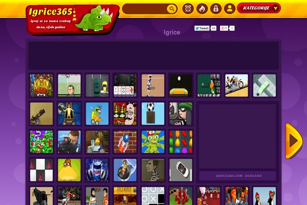 Tricera theme site design template sample