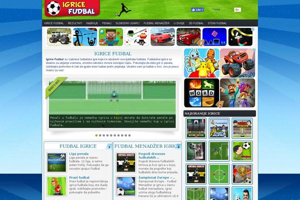 Site using Soccer Info plugin