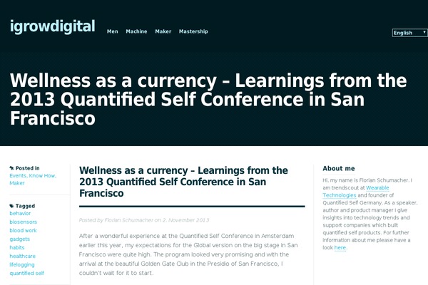 igrowdigital.com site used Sans