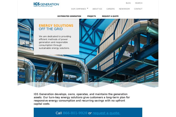 Igs theme site design template sample