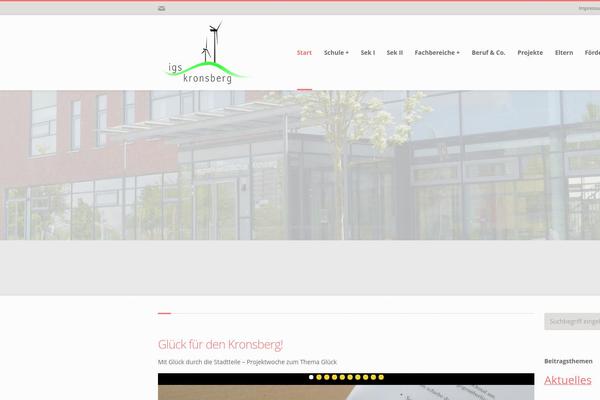 Minicorp theme site design template sample