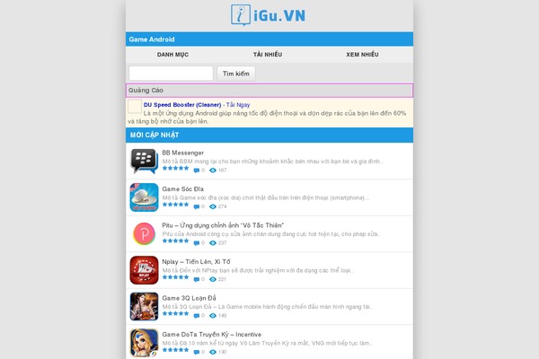 igu.vn site used Mmo
