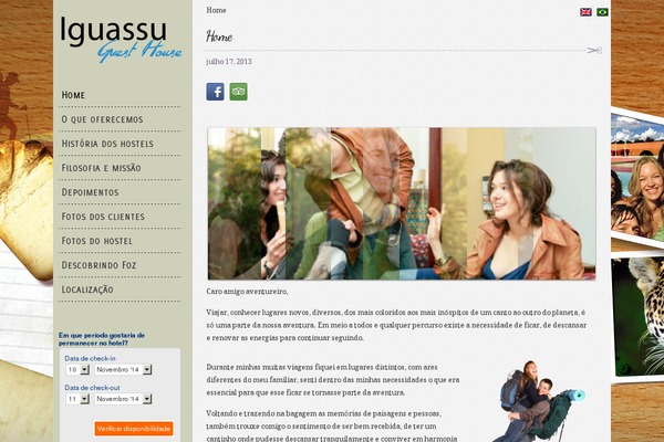 iguassuguesthouse.com.br site used Indulgence