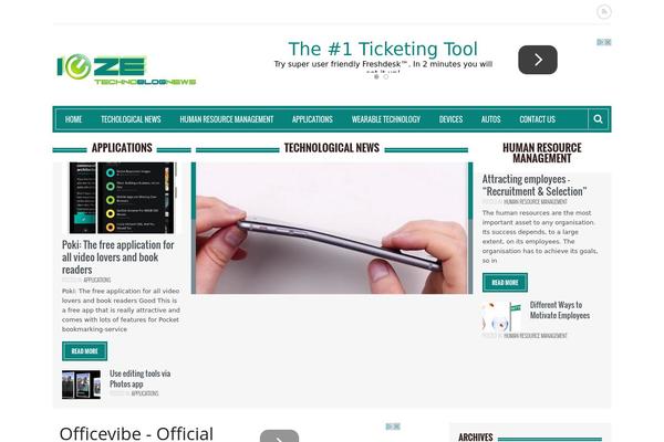 igze.com site used Resolution-pro