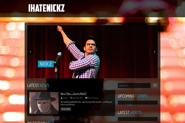 Clubber theme site design template sample