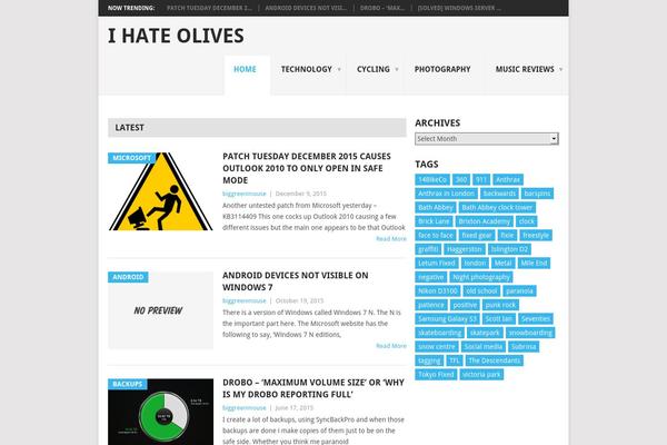 ihateolives.com site used Point