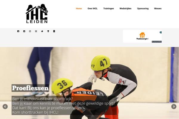 Sport theme site design template sample