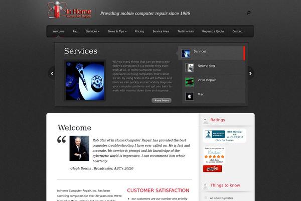 Polished theme site design template sample