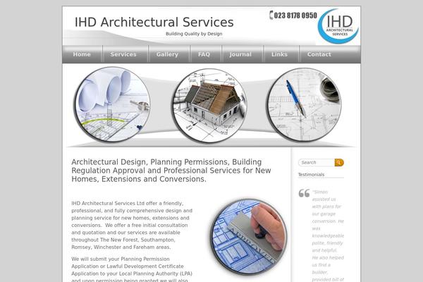 Brightpage theme site design template sample