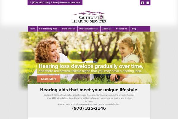 Audigy4 theme site design template sample