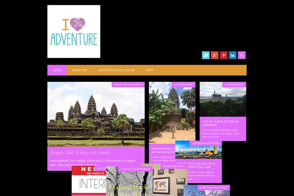 Surfarama theme site design template sample