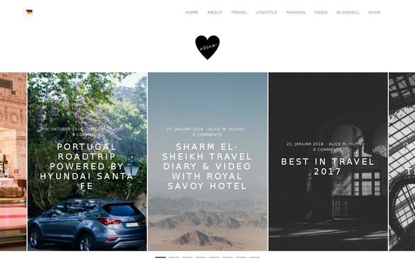 Brook theme site design template sample
