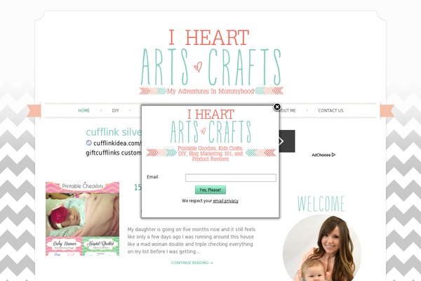 iheartartsncrafts.com site used Delightful Pro