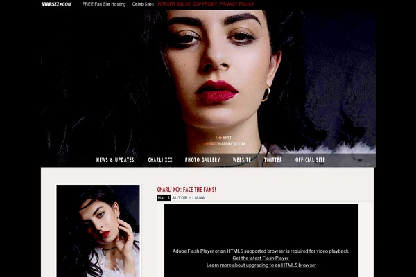 iheartcharlixcx.com site used blackneon