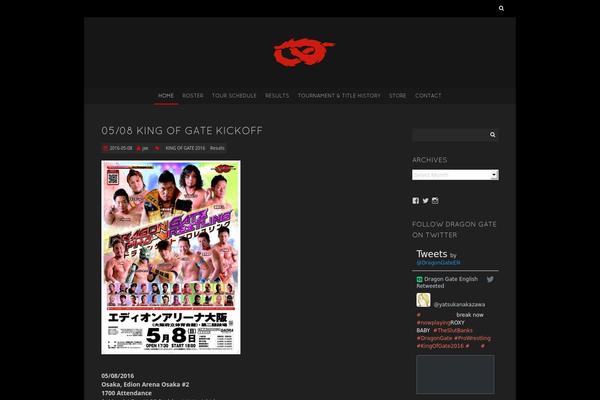Blackoot Lite theme site design template sample