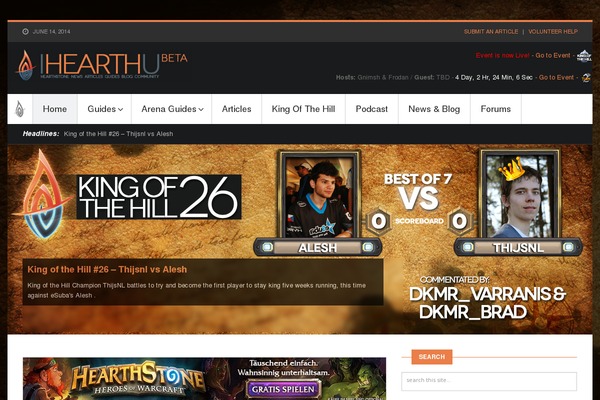 Blogus theme site design template sample