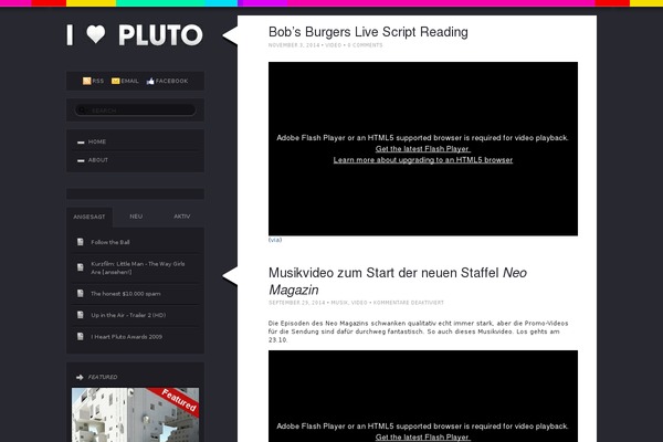 iheartpluto.de site used Masinop