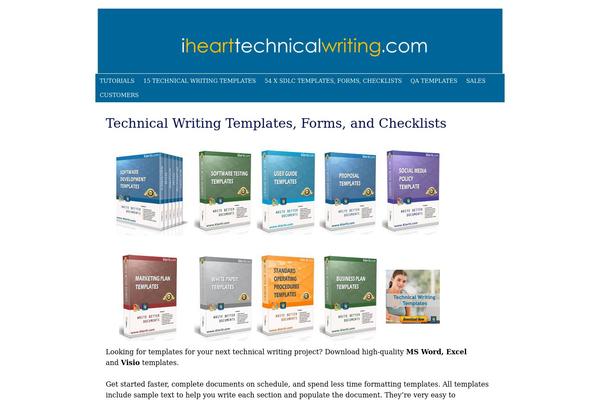 Prose theme site design template sample