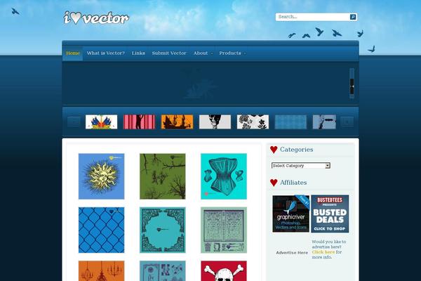 iheartvector.com site used Leon_theme