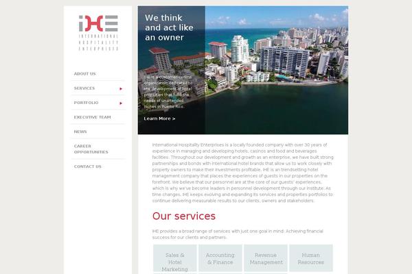 Fictive theme site design template sample