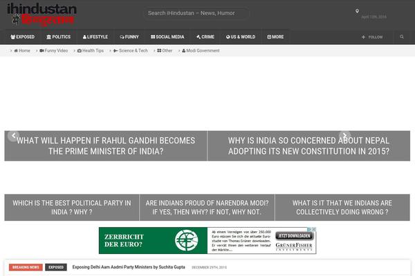 Site using a3 Lazy Load plugin