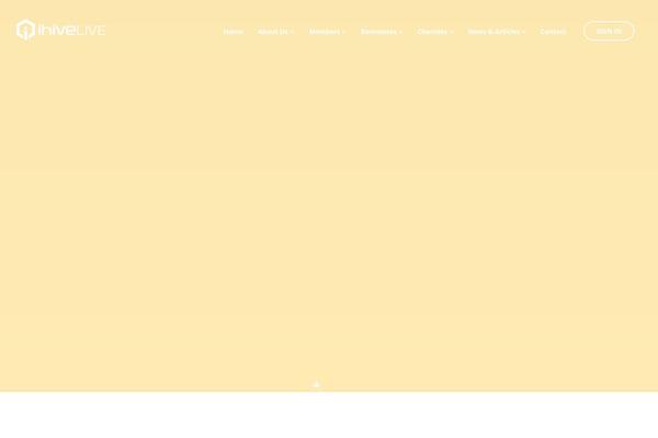 Incubator theme site design template sample
