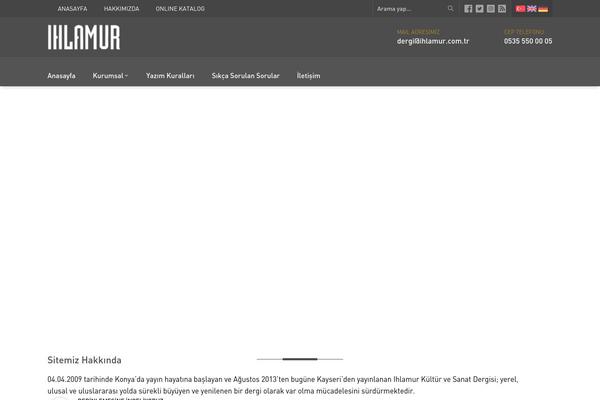 Rota theme site design template sample