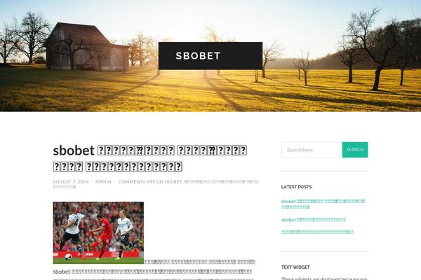 Hemingway theme site design template sample