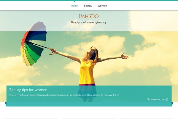 ButterBelly theme site design template sample
