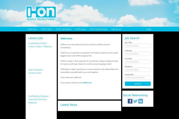 ihonpeople.com site used Ebosstemplate5